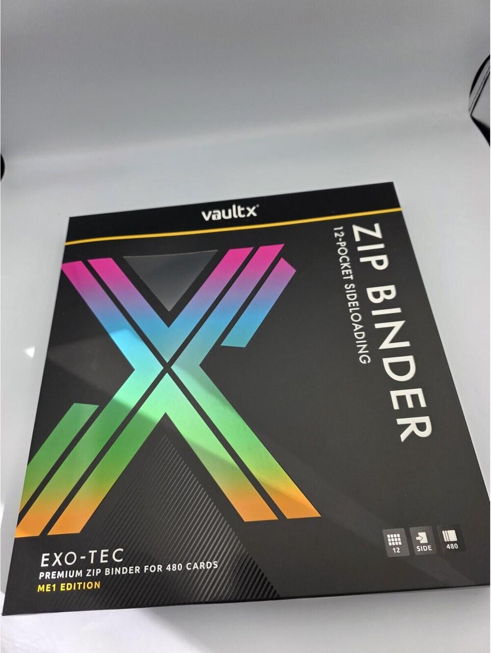 Vault x 12 Pocket Exo-Tec Zip Card Binder ME1 First Edition